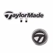 TaylorMade Carbon Graphic Cap Ball Marker Black - Brand New, GenuineTracking