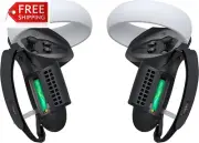 KIWI Design Upgraded Controller Grips Cover Accessories Compatible with Quest 2,