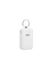 3sixT JetPak 1000mAh Power Bank 3S-1187 Keyring Charger For Apple Watch White