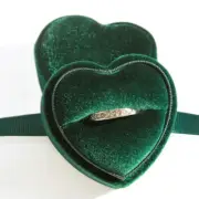 Velvet Ring Box Jewelry Gifts Case Storage Proposal Engagement Wedding Boxes LOT