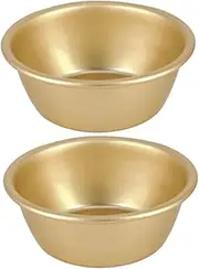 Luxshiny 2Pcs Korean Traditional Wine Bowl No Handle for Camping Parties and Serving Rice Wine Ramen Soup Vibrant Colors Reusable Food Containers
