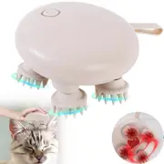 Electric Head Massager Waterproof Scalp Vibration Pet Head Relax Massager Portab