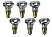 Set of 6, R39 E17 Replacement Light Bulb Motion Lamp 30W Reflector Type