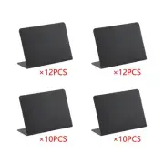 Mini Chalkboards Signs Blackboard Tag L Shaped Decorative Erasable Event