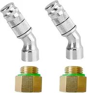 Mellisso Adjustable Sprayer Nozzle Tips 2 Sets High Pressure Misting Nozzle 1.5mm Aperture, Fine Workmanship