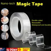 Double-Sided Nano Tape Traceless Clear Adhesive Invisible Gel Anti-Slip AU