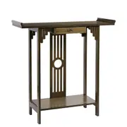 2-Tier Console Table Entryway Storage Shelf Hallway Sofa Side End Desk w/ Drawer