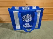 Old Milwaukee Light Beer Cooler 30 Can Soft Sided Collapsible Double Zipper NWOT