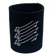 Animal Illusion Dog - Funny Novelty Stubby Holder