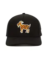 NEW Waggle Golf Goat Black Adjustable Snapback Golf Hat/Cap