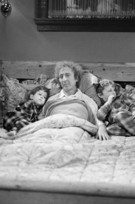 Ian Bottiglieri as Gabe Bergman, Gene Wilder as Gene Bergman, Car- Old TV Photo