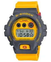 Casio G-Shock 90s Yellow Sport Series DW6900Y-9D AUTHORISED DEALER