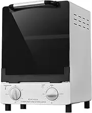 High Temperature Sterilizer, Large Capacity Dry Heat Stainless Steel Sterilizer with Temp and Timer Control, Max timing 60min, Max temperature 250℃ (482℉), With Stainless Trays, 110V power
