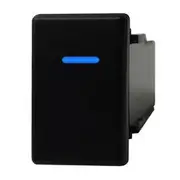 Hulk 4X4 Switch Push Button On / Off OE Replacement 12V LED Window Logo Blue Illum Dmax & Colorado - HU1360B-10