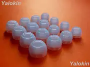 16 pcs (BL-4sz) Comfort Replacement Ear Tips Earbuds for Sol Republic Earphones
