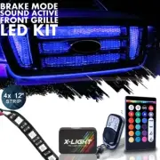 Pro X-LIGHT Grille LED Exterior Multicolor Strip Light Kit for Car Waterproof