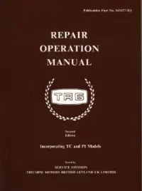 在飛比找博客來優惠-Triumph Tr6 Workshop Manual