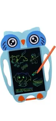 LCD Writing Tablet for Kids 8.8 Inch, Owl Shape Drawing Pad