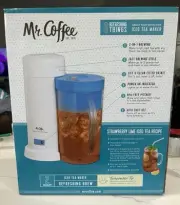 Mr. Coffee (TM1) Fresh Iced Tea Maker 2 Quart Pitcher Model TM1 Blue Brand New