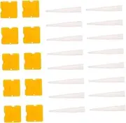 36pcs Caulking Nozzle Set Durable Sealant Applicator Glue Remover Tools for Kitchen Bathroom Window Sink Joints Easy to Use Caulk Finisher Kit