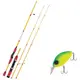 Apis Basgame XT Lure Fishing Rod Multi Set 黃色 + Tamaki DC-200 Hard Bait Lure 55mm206D MAT TIGER