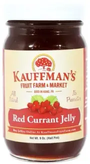 Kauffman Orchards All-Natural Red Currant Jelly