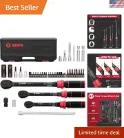 Professional Torque Wrench Set (1/4", 3/8", 1/2") for Expert Automotive Repairs