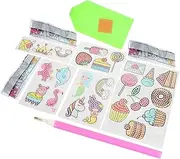 JOINPAYA 3 Sets Diamond Stickers Gemstone Art Kits for Creative Fun Self Adhesive Decorative Stickers for Craft Projects Unique Unicorn Designs for Imaginative Play