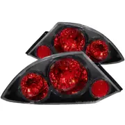 ANZO 221081 for 2000-2005 Mitsubishi Eclipse Taillights Black (for: Mitsubishi)