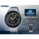 CASIO 卡西歐 手錶專賣店 國隆 EDIFICE EFR-561DB-1A 三眼計時男錶 不鏽鋼錶帶 黑色錶面 防水100米 視距儀 EFR-561DB