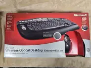 Microsoft Wireless Desktop Elite Keyboard And Mouse Combo Model 1011