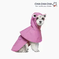 在飛比找momo購物網優惠-【chachacha】寵物 斗篷雨衣 4色(狗狗雨衣)