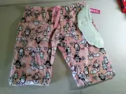 Penguins/Snowmen Soft Pajama Pants w/Socks NWT