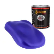 Hot Rod Flatz Indigo Blue Metallic Urethane Auto Flat Car Paint, Quart Only