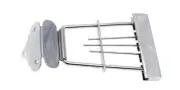 NEW Hofner 60's Style Long Tailpiece For H500/1 Basses, NICKEL, #H62/30-S