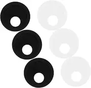 DOITOOL 6pcs Phone Webcam Covers Decals Plastic Webcam Covers Phone Lens Stickers Privacy Lens Protectors for Camera Protection