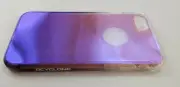 OCYCLONE Clear Purple Glitter Phone Cover for iPhone 7 Shockproof TPU Case ~ NEW