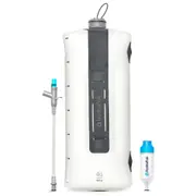 HydraPak Ultra-Light Portable 6L Seeker Water Container Storage w/ Filter Kit