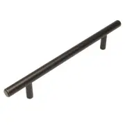 Slim Line 3/8" Diameter Cosmas Oil Rubbed Bronze Euro Style Bar Pull #404-160ORB