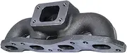 daili Store Cast Iron Turbo Manifold Compatible with Nissan 89-98 S13 S14 S15 240SX SR20 ONLY Top Mount
