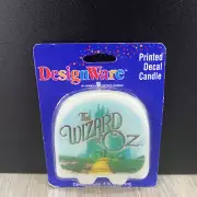 Wizard of Oz Printed Decal Candle by Design Ware Vintage Collectible