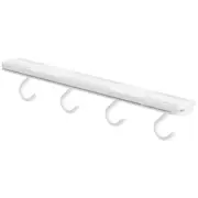 No Punching Hook Kitchen Hooks for Hanging Mugs Sliding Rack Cup Hanger Cabinet