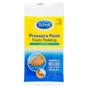 Scholl Pressure Point Foam Padding X 1 Sheet