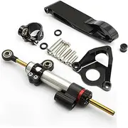 Motorcycle steering damper For CBR600RR CBR 600 RR 600RR 2007-2016 2015 Motorcycle Steering Damper Stabilizer Bracket Support Mounting Motorcycle Steering Damper Bracket Set