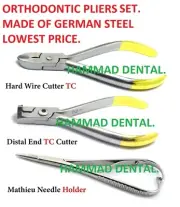 German Orthodontic Distal End Cutters Hard Wire Cutters Mathieu Needle Holders