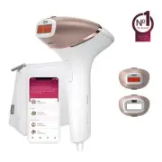Epilator Philips Series 8000 Lumea Ipl Prestige BRI945/00, White And Rosa, Ipl