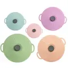 Microwave Splash-Proof Cover Fresh-Keeping Cover Refrigerator Sealed Pot3655