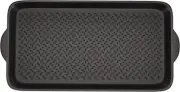 Rubber Boot Tray for Entryway - 27.95" x 15.74" Indoor/Outdoor Shoe Mat