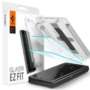 SPIGEN Galaxy Z Fold 5 Front Screen Protector, 2023 Genuine Tempered EZ Fit 9H Slim Glass 2 PCS Cover for Samsung