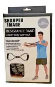 Sharper Image Resistance Band Upper Body Workout